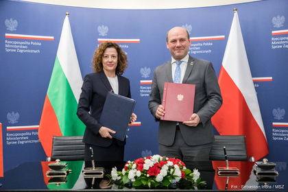 Deputy Minister Irena Dimitrova is on a working visit to Warsaw